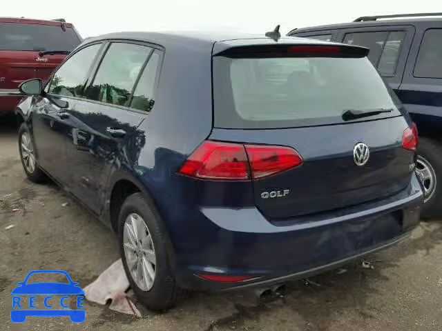 2016 VOLKSWAGEN GOLF 3VW217AU1GM034629 image 2