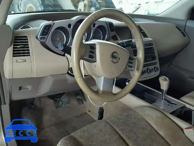 2007 NISSAN MURANO SL JN8AZ08WX7W605660 зображення 8