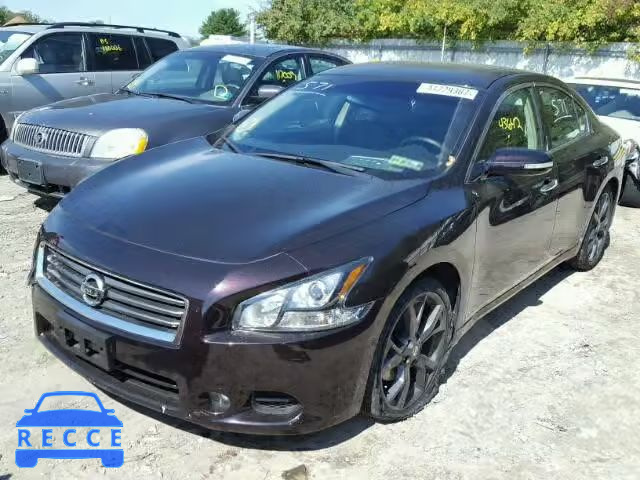 2014 NISSAN MAXIMA S 1N4AA5AP1EC468633 зображення 1