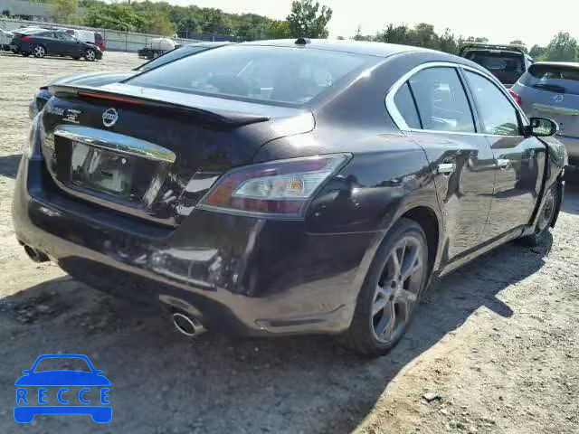 2014 NISSAN MAXIMA S 1N4AA5AP1EC468633 зображення 3