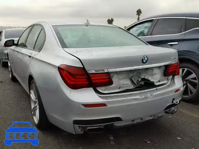 2014 BMW 740 I WBAYA6C57ED144605 зображення 2