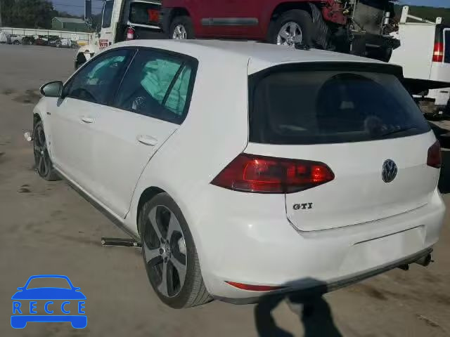 2017 VOLKSWAGEN GTI 3VW5T7AU9HM018106 зображення 2