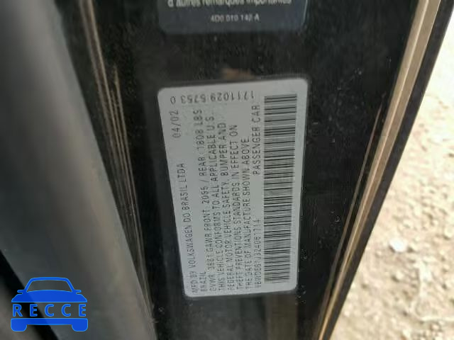 2002 VOLKSWAGEN GTI 9BWDE61J324061714 image 9