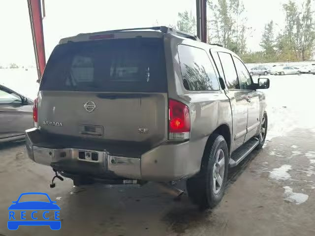 2006 NISSAN ARMADA SE 5N1AA08A76N734009 зображення 3