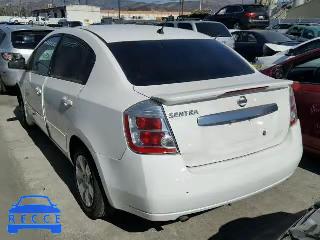 2011 NISSAN SENTRA 2.0 3N1AB6AP6BL707318 зображення 2