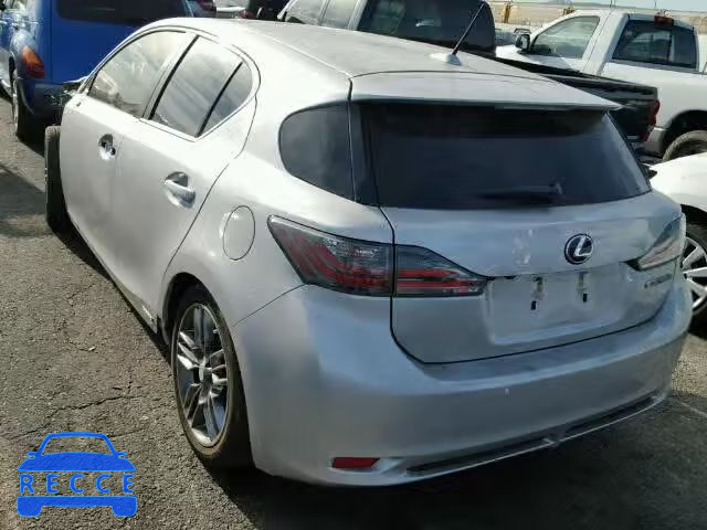 2012 LEXUS CT 200 JTHKD5BH0C2060316 image 2