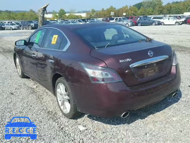 2014 NISSAN MAXIMA S 1N4AA5AP9EC453720 зображення 2