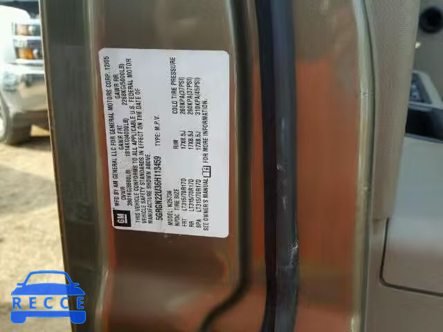 2006 HUMMER H2 SUT 5GRGN22U36H113459 image 9