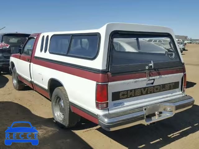 1992 CHEVROLET S TRUCK 1GCCS14Z3N8198538 зображення 2