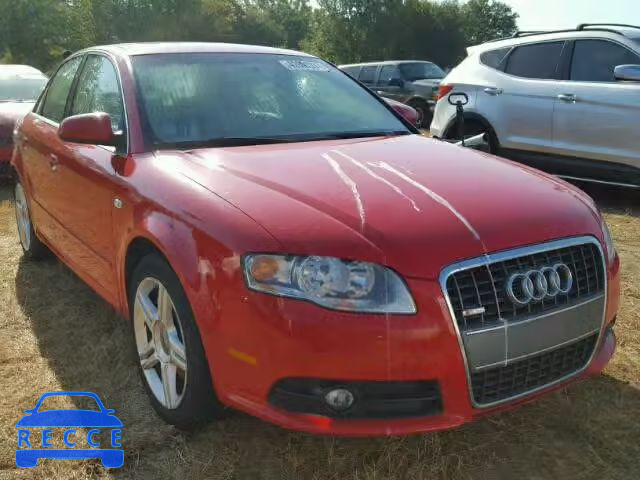 2008 AUDI A4 2.0T WAUAF78E78A074188 image 0