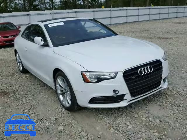 2014 AUDI A5 PREMIUM WAULFAFR8EA073283 зображення 0