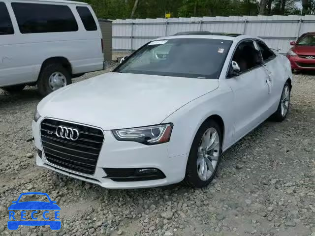 2014 AUDI A5 PREMIUM WAULFAFR8EA073283 зображення 1