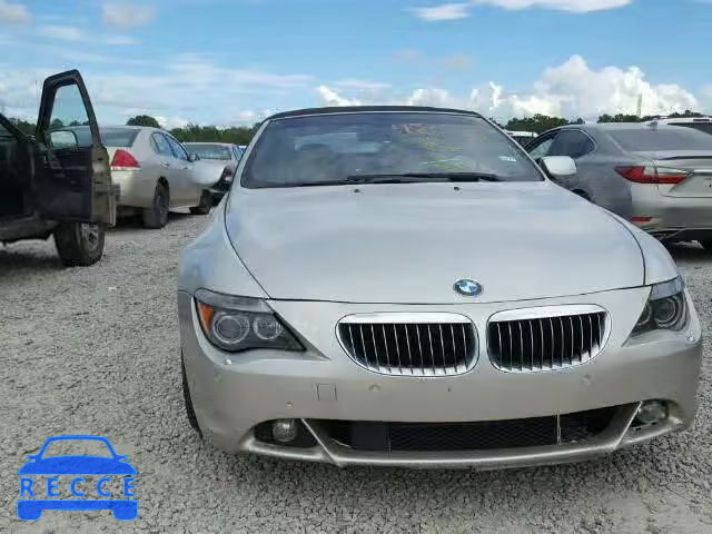 2007 BMW 650 I WBAEK13507CN83530 зображення 8