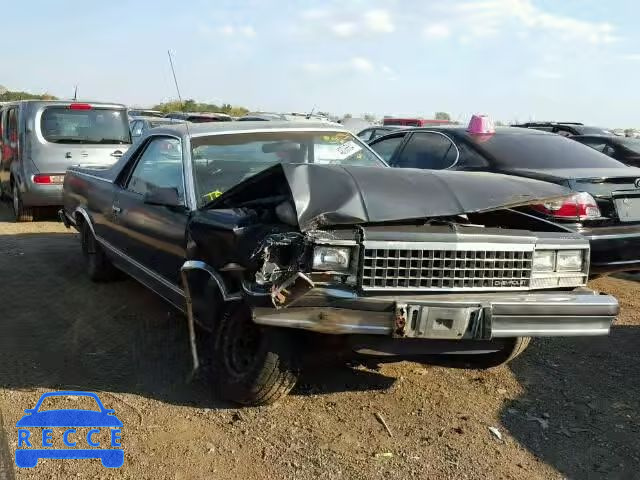 1986 CHEVROLET EL CAMINO 3GCCW80H3GS900801 image 0