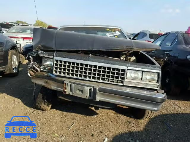 1986 CHEVROLET EL CAMINO 3GCCW80H3GS900801 image 9