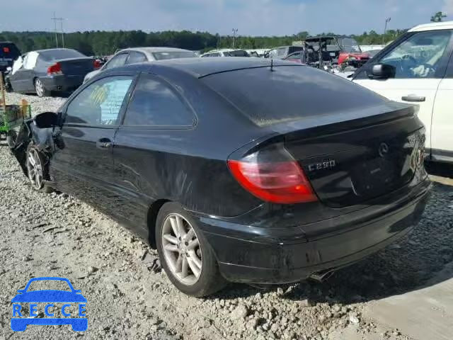 2002 MERCEDES-BENZ C 230K SPO WDBRN47J92A179424 image 2