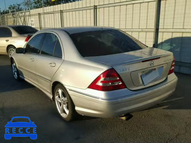 2005 MERCEDES-BENZ C 230K SPO WDBRF40J45F594505 image 2