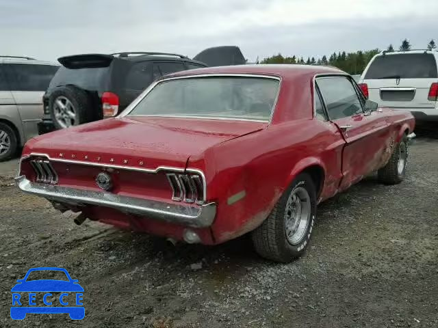 1968 FORD MUSTANG 8T01C124537 image 3