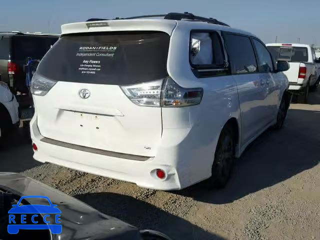 2017 TOYOTA SIENNA SE 5TDXZ3DC5HS804717 зображення 3