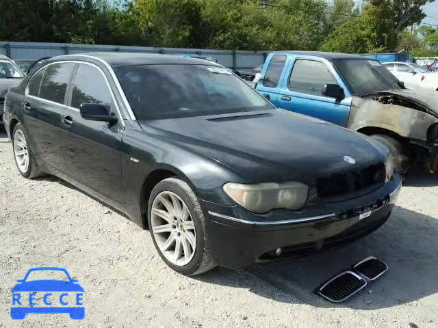 2004 BMW 745 LI WBAGN63424DS47713 зображення 0