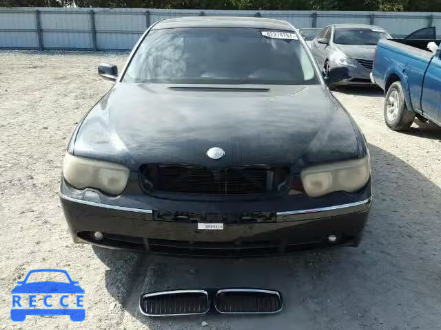 2004 BMW 745 LI WBAGN63424DS47713 зображення 8