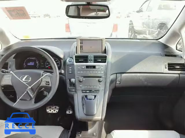 2010 LEXUS HS 250H JTHBB1BA5A2005214 зображення 8