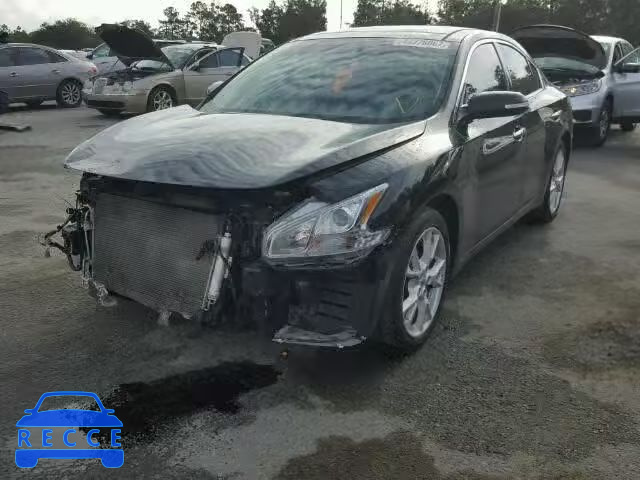 2014 NISSAN MAXIMA S 1N4AA5AP1EC483410 зображення 1