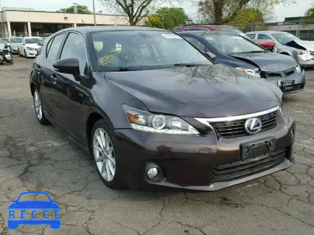 2012 LEXUS CT 200 JTHKD5BH4C2117732 зображення 0