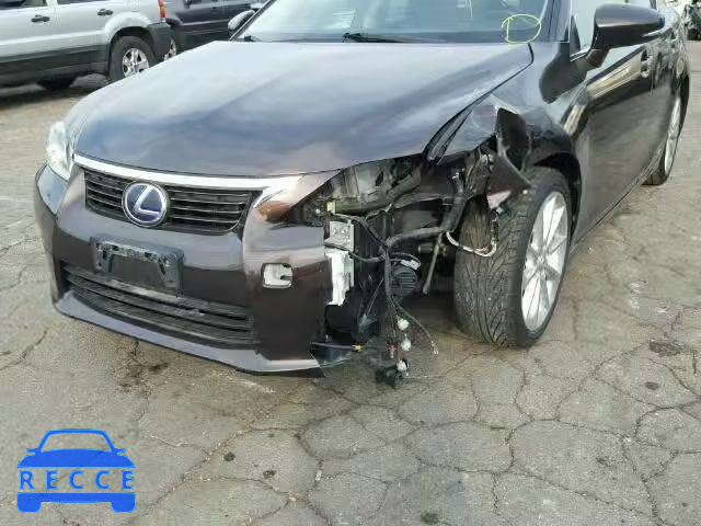 2012 LEXUS CT 200 JTHKD5BH4C2117732 image 8