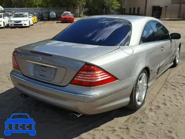 2003 MERCEDES-BENZ CL 500 WDBPJ75J23A034573 image 3