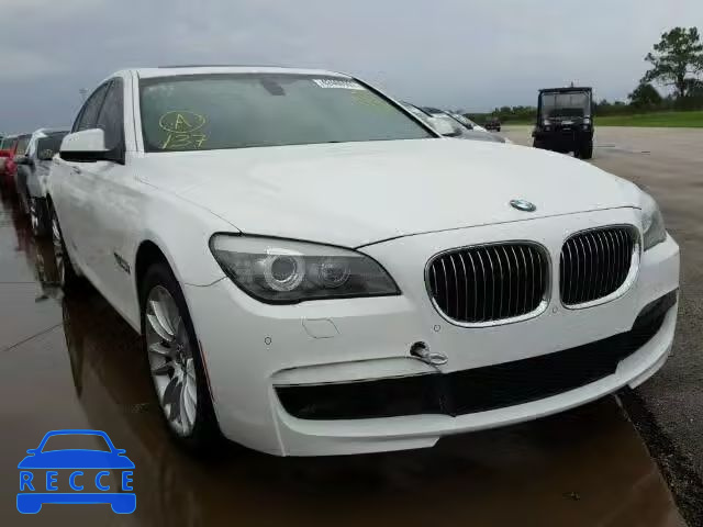 2012 BMW 750I WBAKA8C53CCY37899 зображення 0