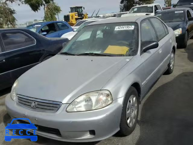 2000 HONDA CIVIC BASE 2HGEJ6615YH510360 image 1