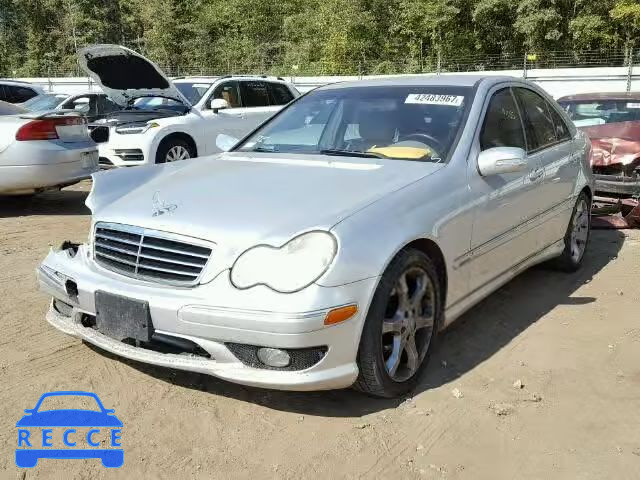 2007 MERCEDES-BENZ C 230 WDBRF52H57F920668 image 1