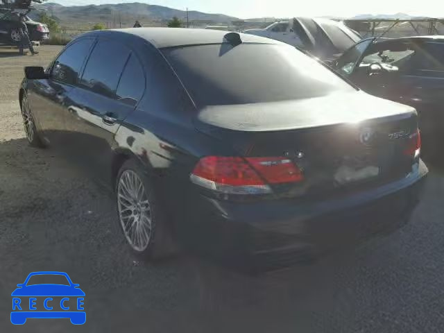 2008 BMW 750 LI WBAHN83578DT78537 зображення 2