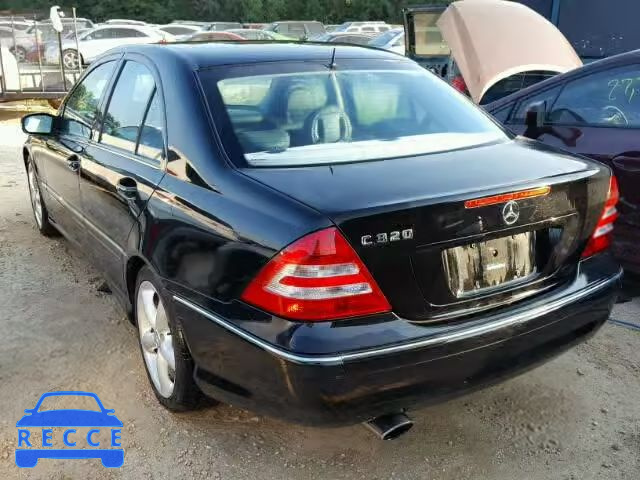 2005 MERCEDES-BENZ C 320 WDBRF64J55F671145 image 2