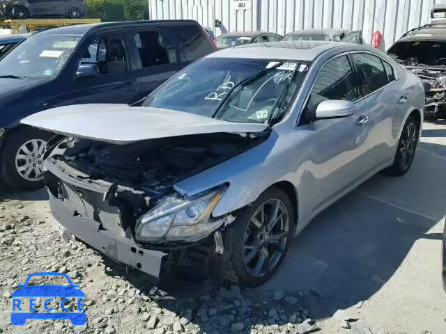 2014 NISSAN MAXIMA S 1N4AA5AP4EC464608 зображення 1