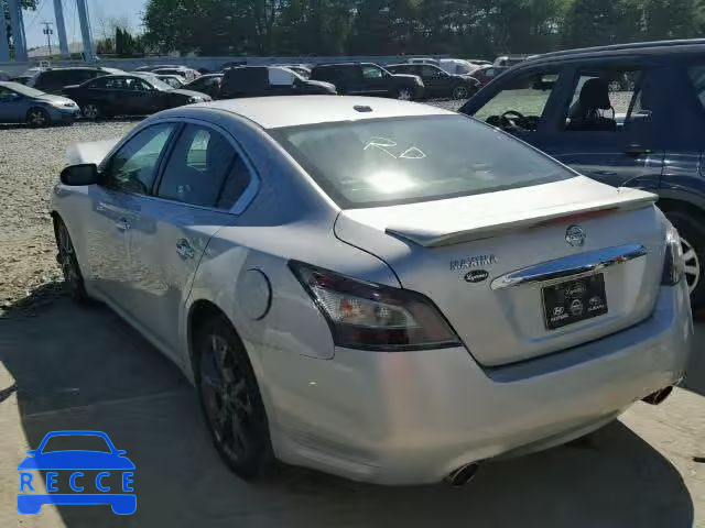 2014 NISSAN MAXIMA S 1N4AA5AP4EC464608 зображення 2