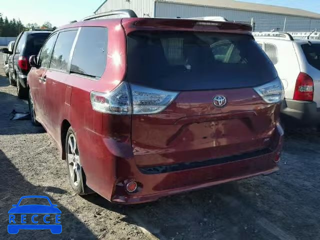 2014 TOYOTA SIENNA SPORT 5TDXK3DC3ES506280 image 2