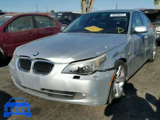 2008 BMW 528 I WBANU53518CT13760 image 1