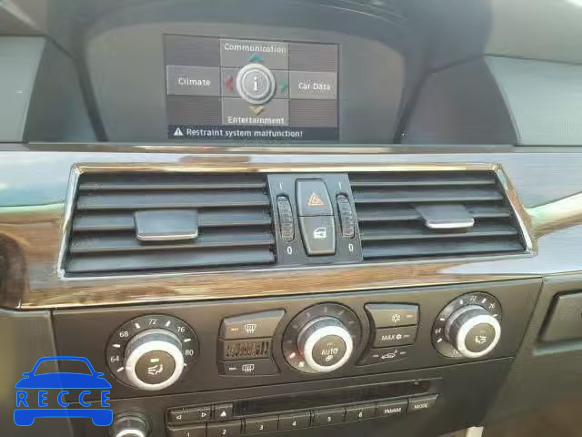 2008 BMW 528 I WBANU53518CT13760 image 8