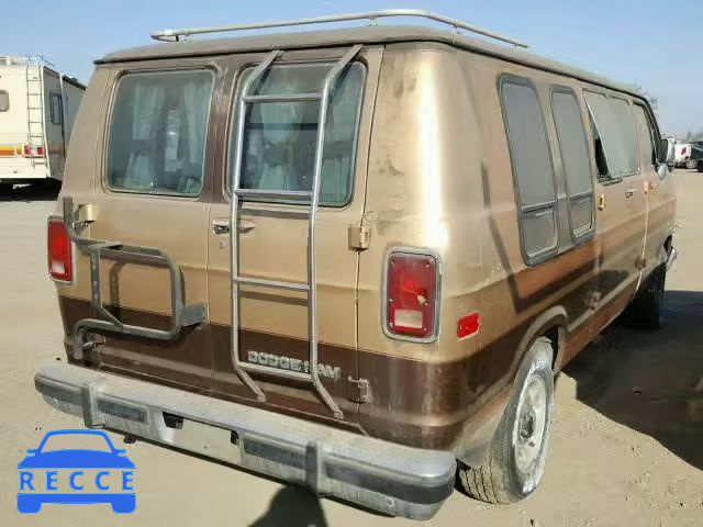 1987 DODGE RAM VAN B2 2B6HB23T9HK295872 image 3