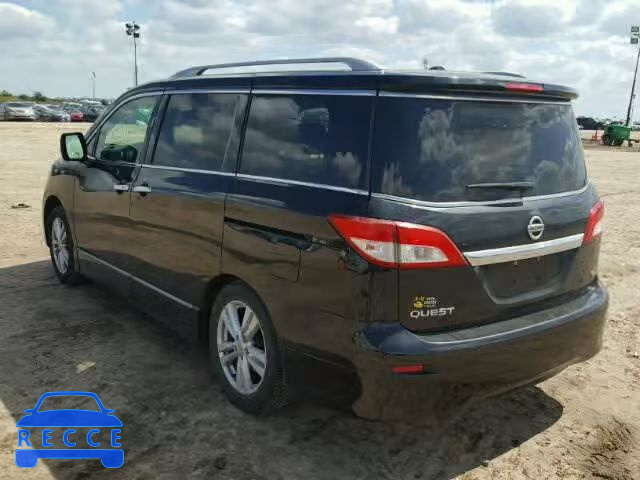 2012 NISSAN QUEST S JN8AE2KP2C9044047 зображення 2