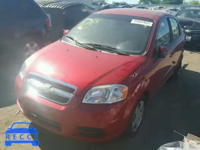 2011 CHEVROLET AVEO LS KL1TD5DE2BB193173 зображення 1