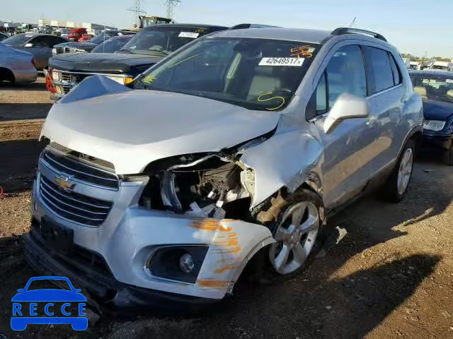 2016 CHEVROLET TRAX LTZ 3GNCJMSB6GL161554 зображення 1