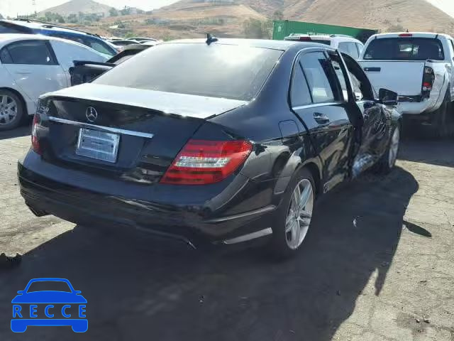 2014 MERCEDES-BENZ C 250 WDDGF4HB5ER319865 зображення 3