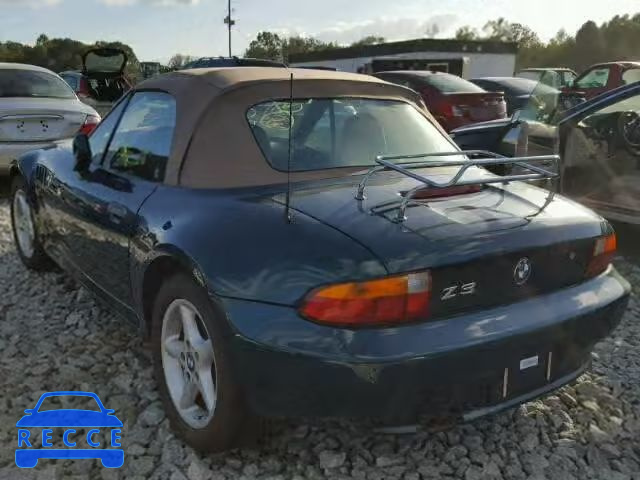 1997 BMW Z3 4USCJ3323VLC04643 image 2