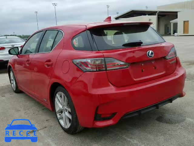 2017 LEXUS CT 200 JTHKD5BH4H2301396 image 2