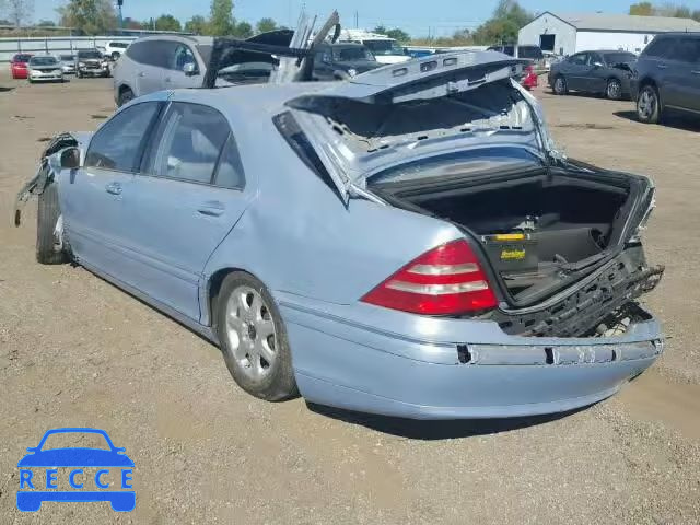 2001 MERCEDES-BENZ S 430 WDBNG70JX1A166569 image 2