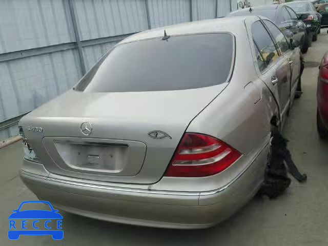 2000 MERCEDES-BENZ S 430 WDBNG70J1YA046279 image 3