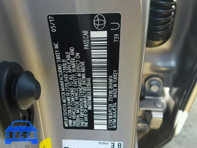 2018 TOYOTA C-HR XLE NMTKHMBX6JR018440 image 9